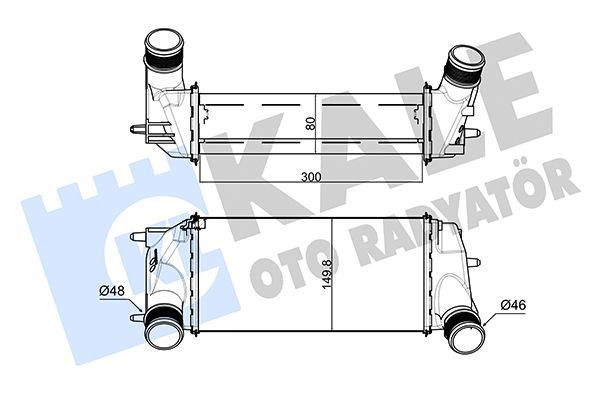 Turbo Radyatörü  Ford B-MAX (CB2)(2012->)  BSG 30-535-021