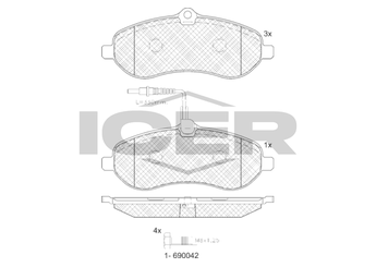 Fren Disk Balata Ön AYD 60192B  1623160380 1611839880 16 118 398 80 1617279580 16 172 795 80 16 231 603 80 1673601380 16 736 013 80 425364 4253.64 425366 4253.66 4254A1 4254.A1 4254A2 4254.A2 71770048 7 177 004 8 71770050 7 177 005 0 77364511 7 736 451 1 77364512 7 736 451 2 9467548887 9 467 548 887 9467548888 9 467 548 888 9467548987 9 467 548 987 9467548988 9 467 548 988 425363 4253.63 425365 4253.65 SU001A7393 SU001-A7393 8660004737 86 60 004 737 8671016713 86 71 016 713 SU001A1066 SU001-A1066 SU001A1067 SU001-A1067
