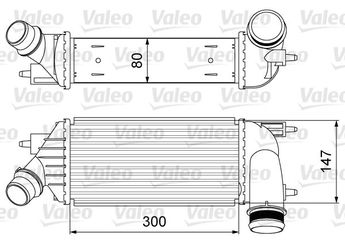 Turbo Radyatörü  VALEO 818583  384P2 0384-P2 1440010980