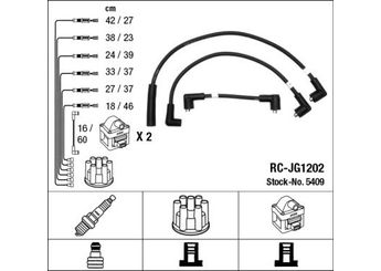 Buji Kablosu  NGK 5409  