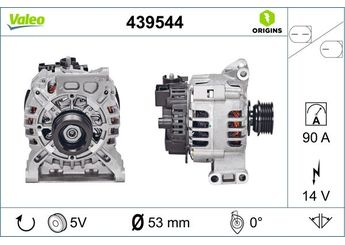 Alternatör  VALEO 439544  A2661540802 2661540802 2661541202 A26615408020080 A2661541202 A26615412020080