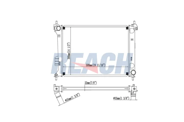 Su Radyatörü  SWAPP 73017