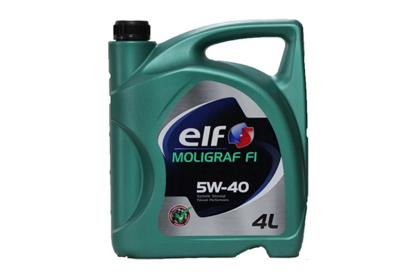 Motor Yağı (4 Lt) Moligraf F1 5W40  ELF 5W40 4 LT F1