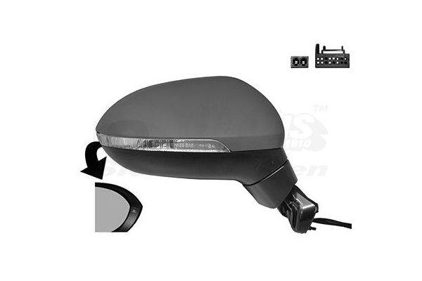 Dikiz Aynası Dış Sağ Volkswagen Arteon (3H7)(03.2017->2020)  OPTIMUM 3G1857508DB9B9