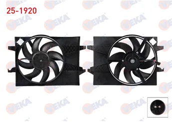 Radyatör Fan ve Motoru  VEKA 25-1920  1141509 1337583