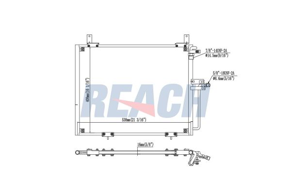 Klima Radyatörü  BEHR AC 357 000S