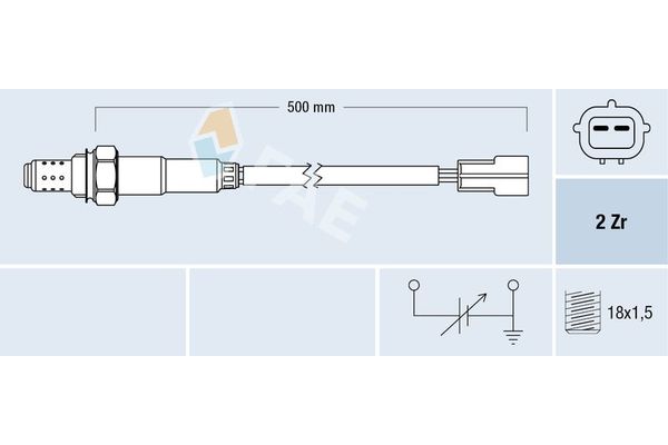 Oksijen (Lambda) Sensörü  FAE 77324