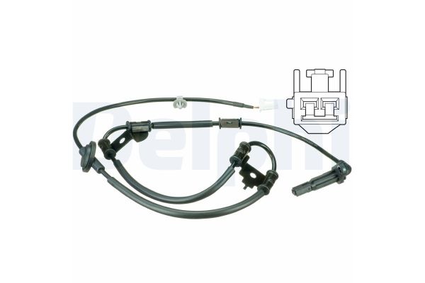 Abs Sensörü Arka Sağ veya Sol Hyundai Tucson (JM)(2004->)  DELPHI SS20521