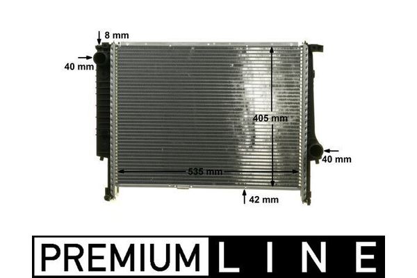 Su Radyatörü  BMW 3 Serisi Sedan (E36)(1990->)  MAHLE CR 277 000P