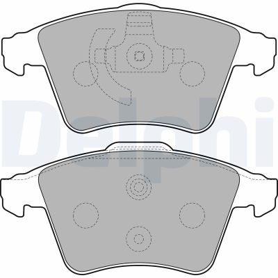 Fren Disk Balata Ön DELPHI LP2224