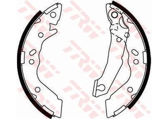 Fren Pabuçlu Balata Arka BRAXIS AC0216  5830522A01 58305-22A01