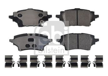 Fren Disk Balata Arka FEBI BILSTEIN 180129  446602400 1M002628Z 1M00-26-28Z T044660240 T0446-60240 T044660240100 T0446-60240-100 4466F4010 04466-F4010 4466K0000 04466-K0000 04466-02400 446602401 04466-02401