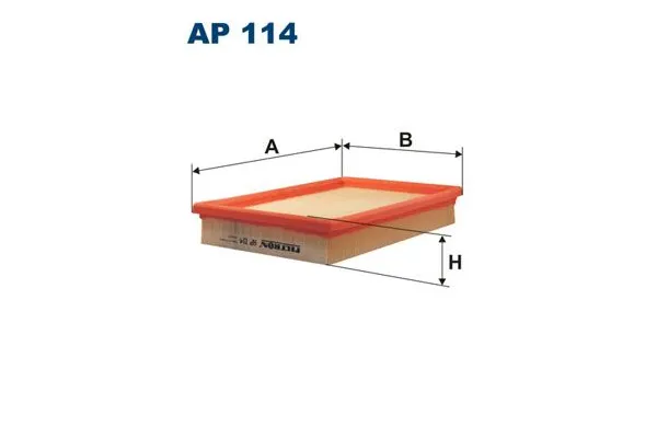 Hava Filtresi  FILTRON AP 114