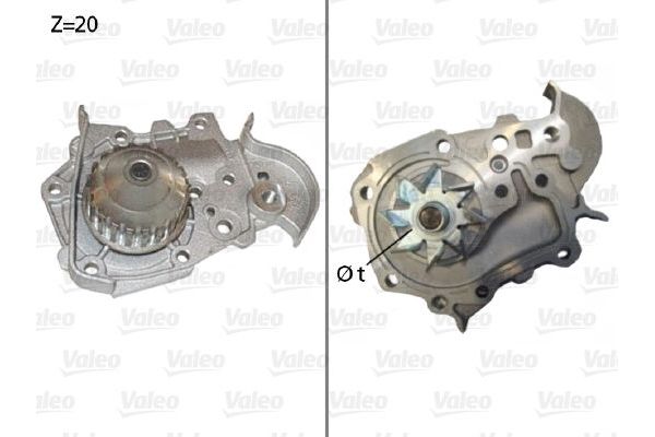 Devirdaim Su Pompası  Dacia Logan Express Van (01.2009->)  VALEO 506573