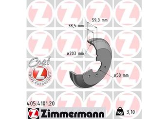 Kampana Arka Sağ veya Sol ZIMMERMANN 405.4101.20  4329V001000000 4329V003000000 4329 V001 000000 4329 V003 000000 4514230001 451 423 0001