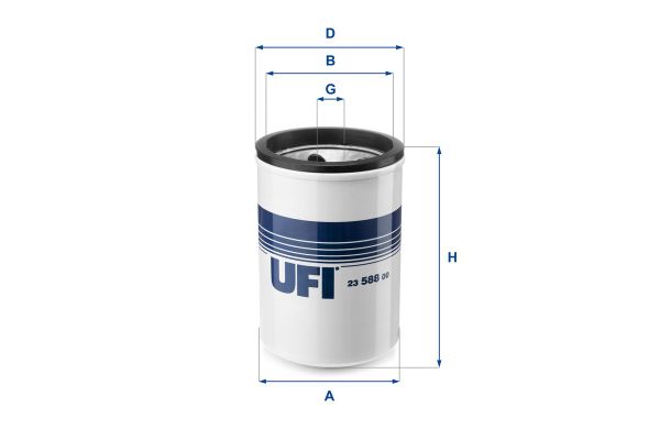 Yağ Filtresi  UFI 23.588.00