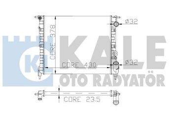 Su Radyatörü  ORİS MFR230034  7701395094 7700784038 77 00 784 038 7701034769 77 01 034 769 77 01 395 094