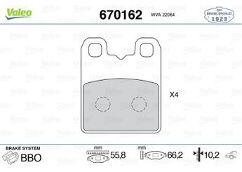 Fren Disk Balata Arka FIAT ORJINAL 77369156  77369156 77367680 77368182 673007248