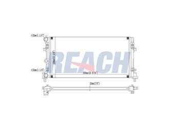 Su Radyatörü  RADISEN RR 606722  2Q0121253 RR606722
