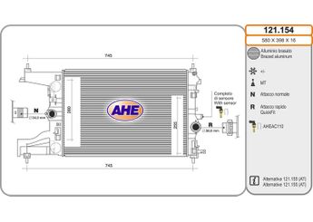 Su Radyatörü  PSA ORJINAL 1614156780  1300301 13266755 13267655