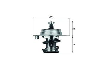 Termostat 83 °C  MAHLE TX 7 83D  9091603083 K2A115171 13300632003 9004833020 90048-33020 9004833040000 90048-33040-000 9091603040 90916-03040 9091603083000 90916-03083-000 13300-632-003 19300611005 19300-611-005 19300657003 19300-657-003 F80115171 0F80115171 K20N1517Y 0K20N1517Y 0K2A115171 K2A15171 0K2A15171 KHE4115171 ZK20115171 KHE 411 5171 9091603035 90916-03035 9091603054 90916-03054 90916-03083