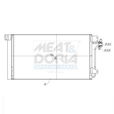 Klima Radyatörü  ASPART 6CAC1139