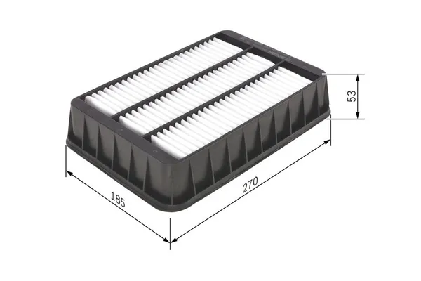 Hava Filtresi  Mitsubishi Lancer Sportback/ 5 Kapı (CX0)(10.2008->)  BOSCH F 026 400 200