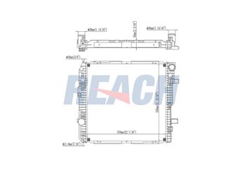 Su Radyatörü  RADISEN RR 62794  9705000403 9705000503 A9705000403 A9705000503