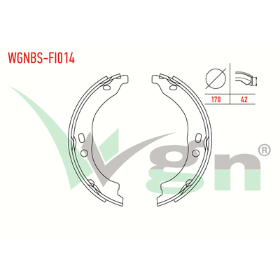 El Fren Balatası  Fiat Ducato Luxusbus Panorama 33 (01.2007->)  WGN WGNBS-FI014