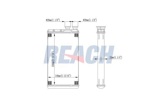 Kalorifer Radyatörü  Audi S8 (4NC)(11.2021->)  VEKA 41-1304B