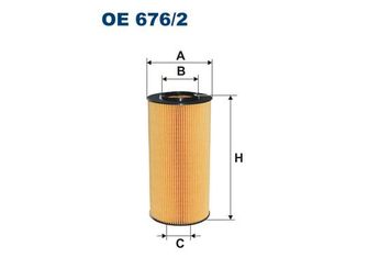 Yağ Filtresi  FILTRON OE 676/2  1643070 1629393 162 9393 164 3070 1643070G 1948921 1948921G 41948921