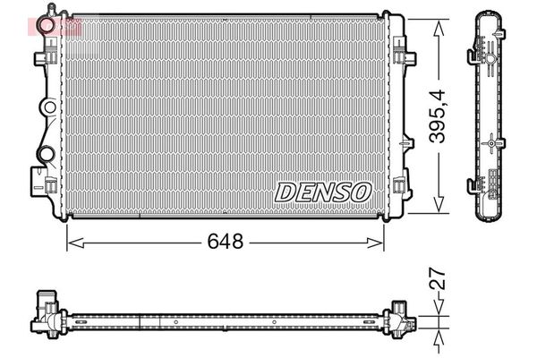 Su Radyatörü  DENSO DRM32051