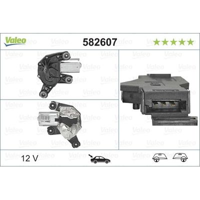 Silecek Mekanizma Motoru Arka Alfa Romeo Giulietta (191)(2010->)  VALEO 582607