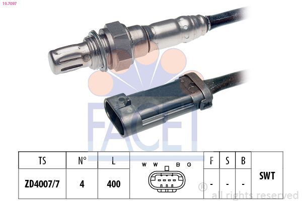 Oksijen (Lambda) Sensörü  THRONE 50004844