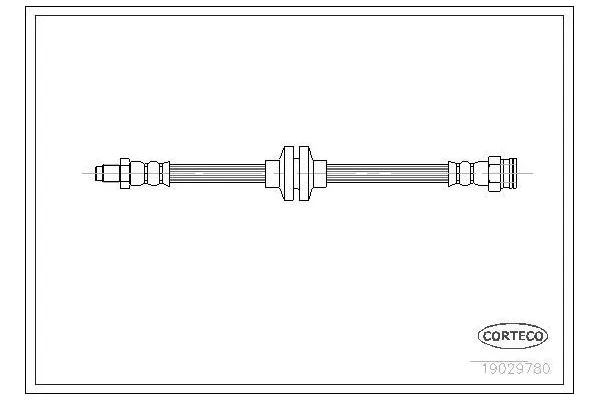 Fren Hortumu Arka Sağ veya Sol Alfa Romeo 147 (190)(2004->)  OTOZONE FHA2500