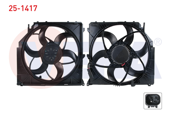 Radyatör Fan ve Motoru  VEKA 25-1417
