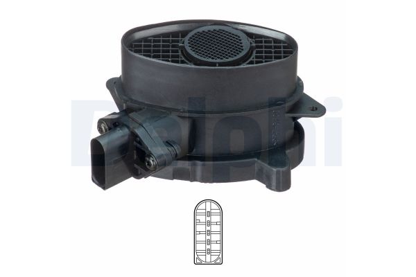 Hava Debimetresi  BMW 7 Serisi (E38)(1994->)  DELPHI AF10728-12B1