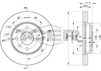 Fren Disk Ayna Ön Sağ ve Sol SWAPP 43362  96286933 9628 6933 96300035 9630 0035 96312559 9631 2559