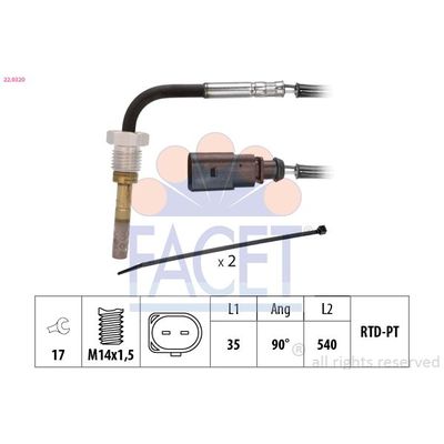 Egzoz Sıcaklık Sensörü  Audi A7 Sportback (4GF)(05.2014->)  NGK 90685