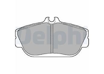 Fren Disk Balata Ön DELPHI LP887  3018001 YF1Z2001AA F30Y2001A F4DZ2001A F4DZ2001B F58Z2001AA F58Z2001B F58Z2001C F88Z2001SA XU2Z2V001BGA XU2Z2V001UA F3OY2001A F58Z2001SA F88A2001SA