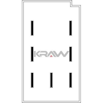 Dörtlü Flaşör Düğmesi  MCAR AN-1382