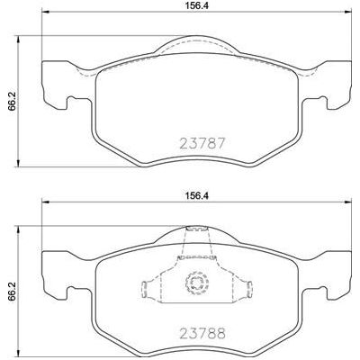 Fren Disk Balata Ön BREMBO P 24 219