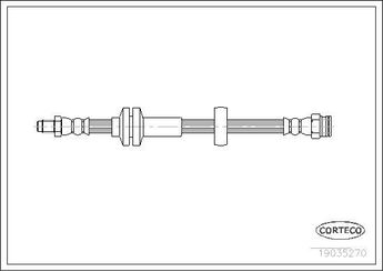 Fren Hortumu Ön Sağ veya Sol WALBURG WBH0084  4806G6 51725095