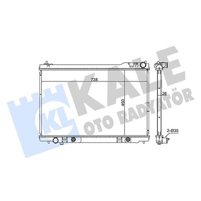 Su Radyatörü  KALE 348040