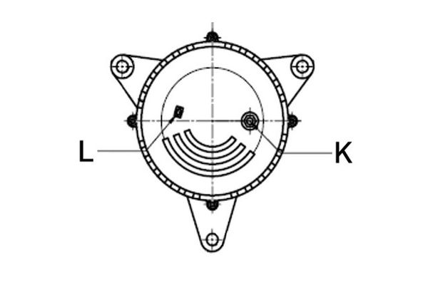 Alternatör  Mercedes G -Serisi (BM 460 / 461)(01.1979->)  HC-CARGO F 032 113 351
