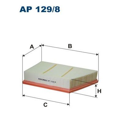 Hava Filtresi  Land Rover Range Rover Evoque Cabriolet (2015->)  FILTRON AP 129/8