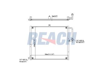 Klima Radyatörü  NRF 350514  4635000454 A4635000454