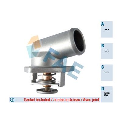 Termostat 92 °C  Opel Corsa B (1993->)  BROM OP41003