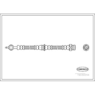 Fren Hortumu Arka Sağ veya Sol CAVO C900 380A