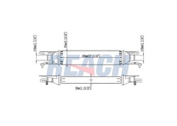Turbo Radyatörü  DENSO DIT09104  DIT09104 50540161 51837369 52051427 55700449